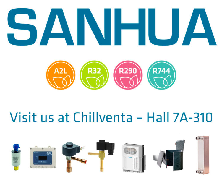 At Chillventa 2022, Sanhua will present many new and innovative solutions